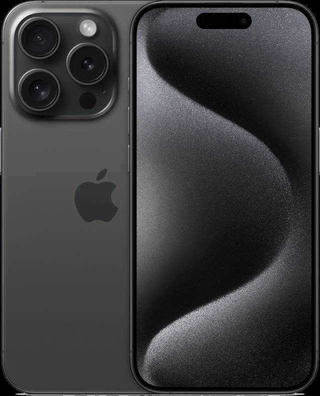 Apple iPhone 15 Pro 256 Гб Титановый чёрный